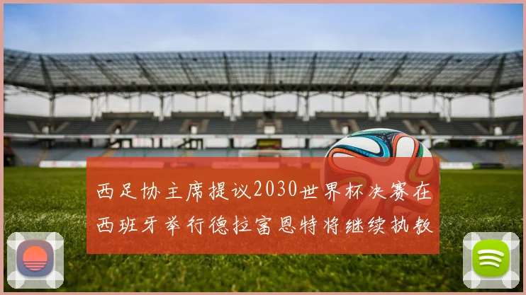 西足协主席提议2030世界杯决赛在西班牙举行德拉富恩特将继续执教国家队