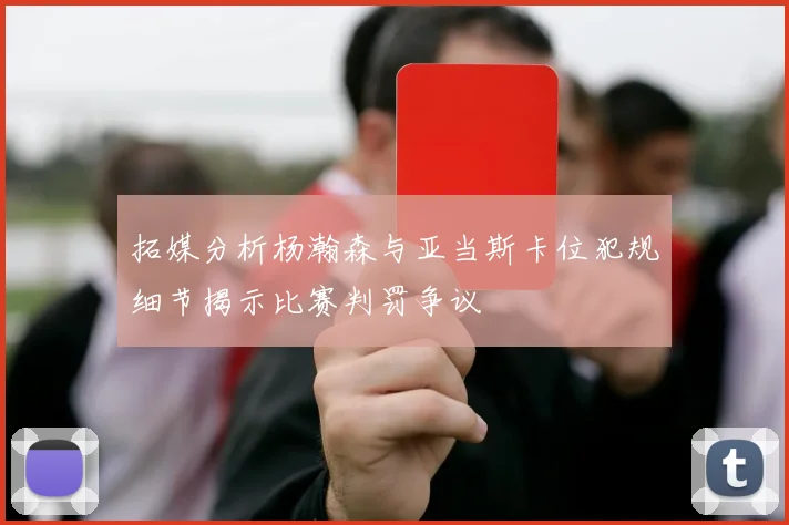 拓媒分析杨瀚森与亚当斯卡位犯规细节揭示比赛判罚争议